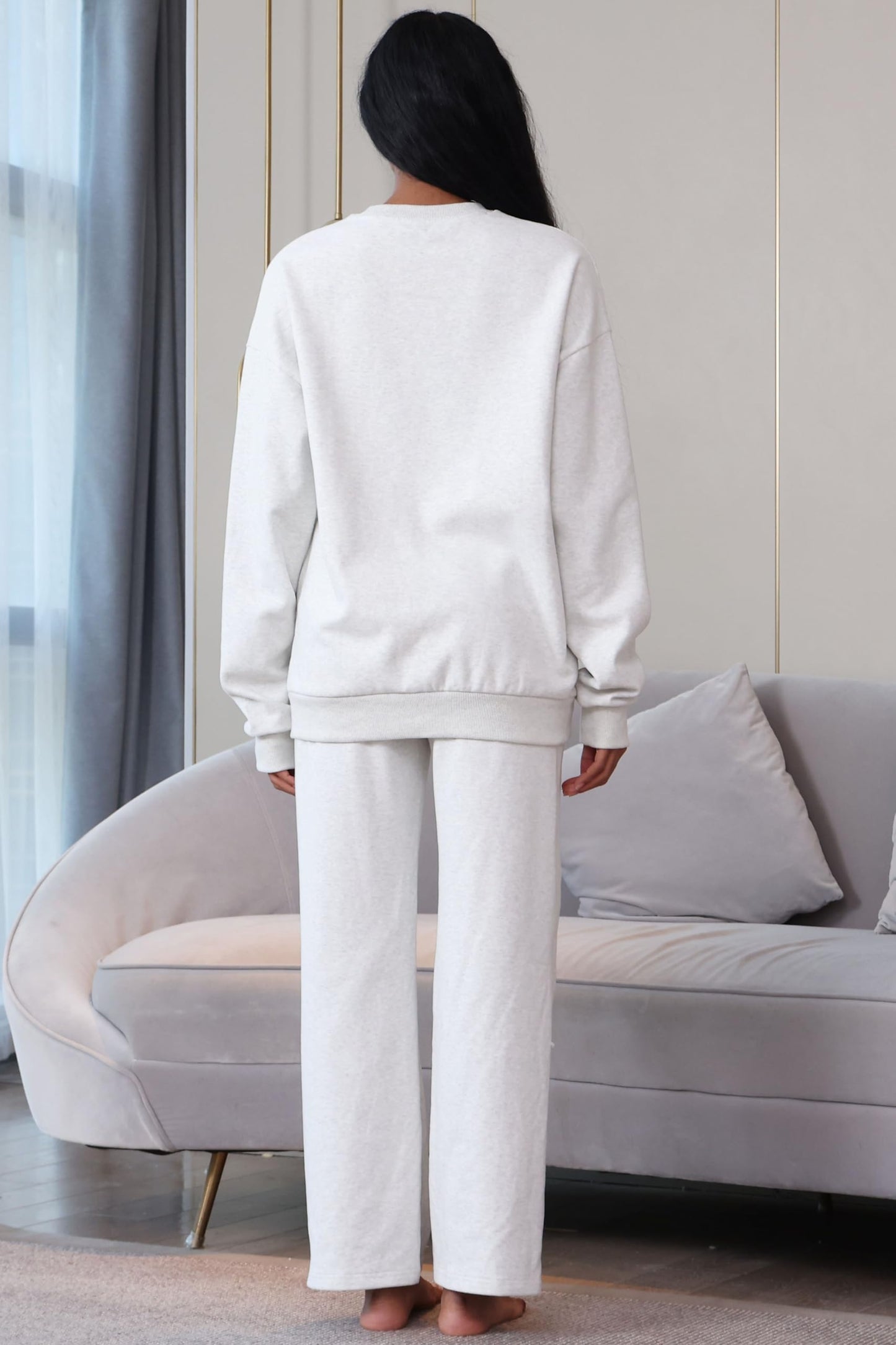 Moonstone Cloud Luxe™ Soft Lounge 95% Cotton Fleece Set