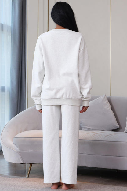 Moonstone Cloud Luxe™ Soft Lounge 95% Cotton Fleece Set