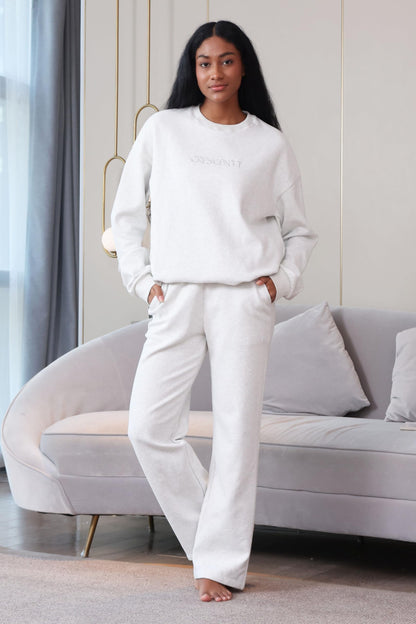 Moonstone Cloud Luxe™ Soft Lounge 95% Cotton Fleece Set