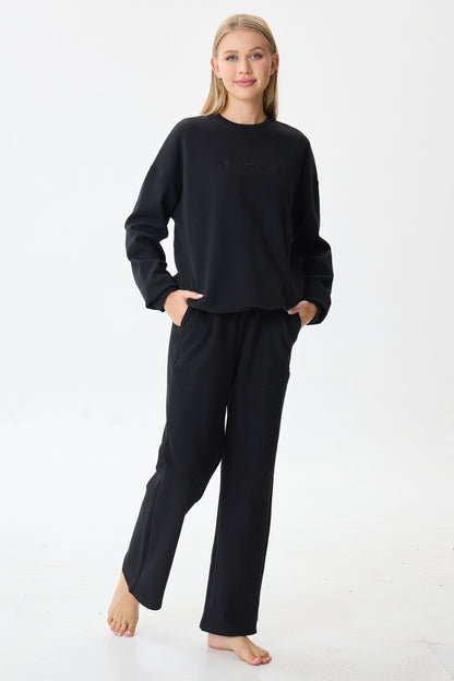 Midnight Cloud Luxe™ Athleisure Soft Lounge Set