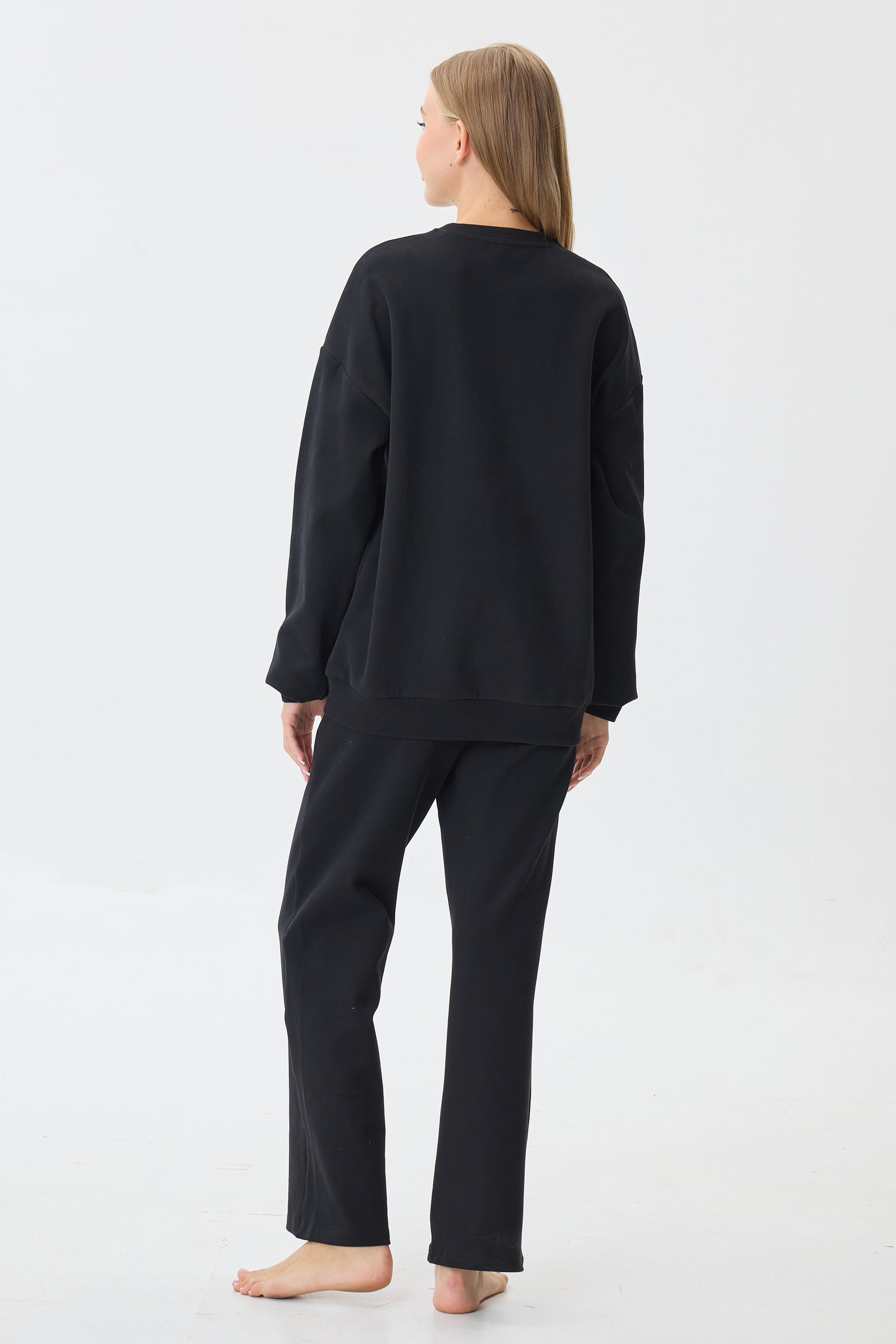 Midnight Cloud Luxe™ Athleisure Soft Lounge Set - Crescentt