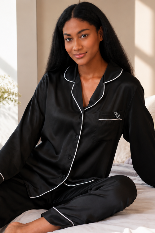 Onyx Emery™ Silk Pajama Set