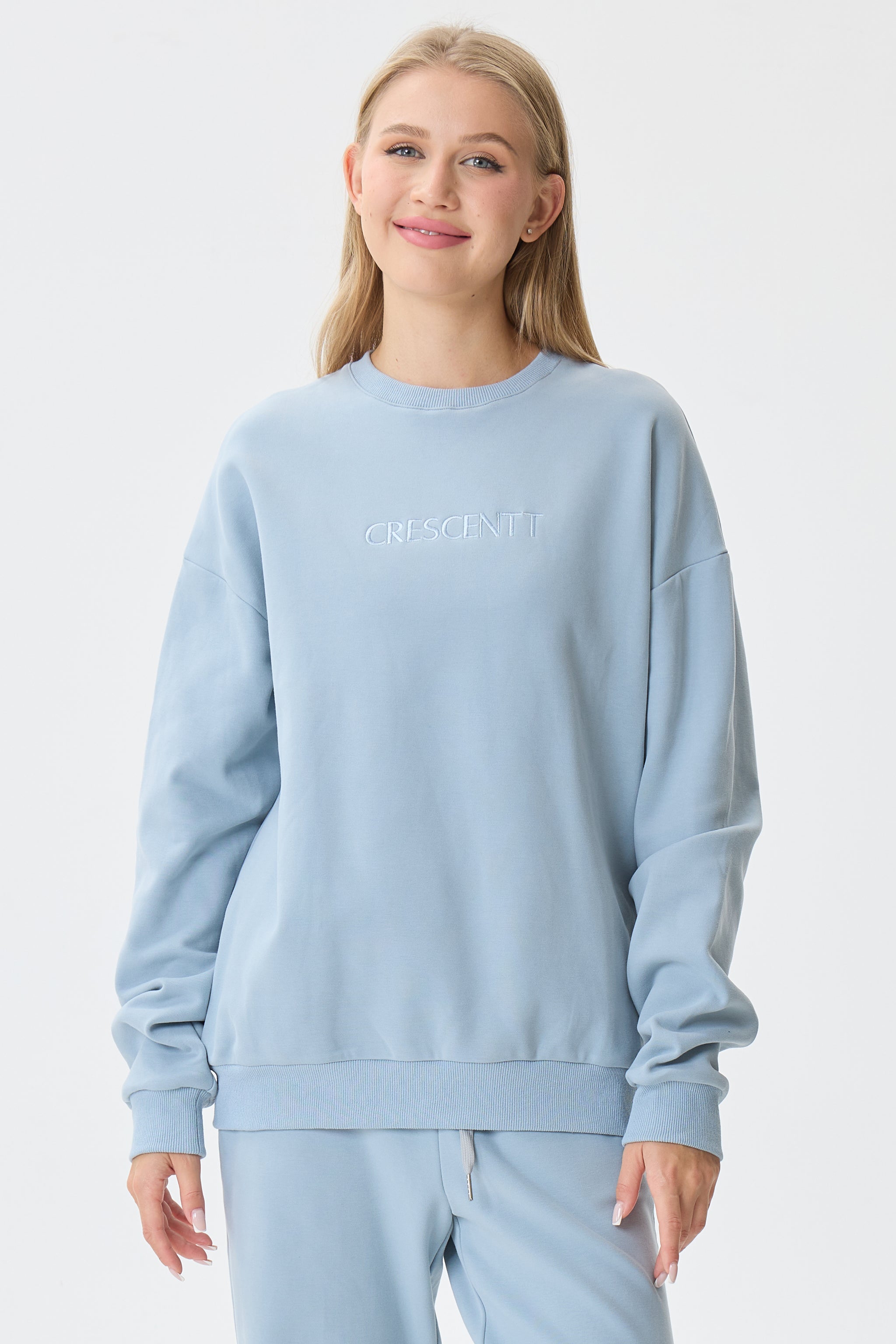 Gentle Azure Cloud Luxe™ Athleisure Soft Lounge Set - Crescentt