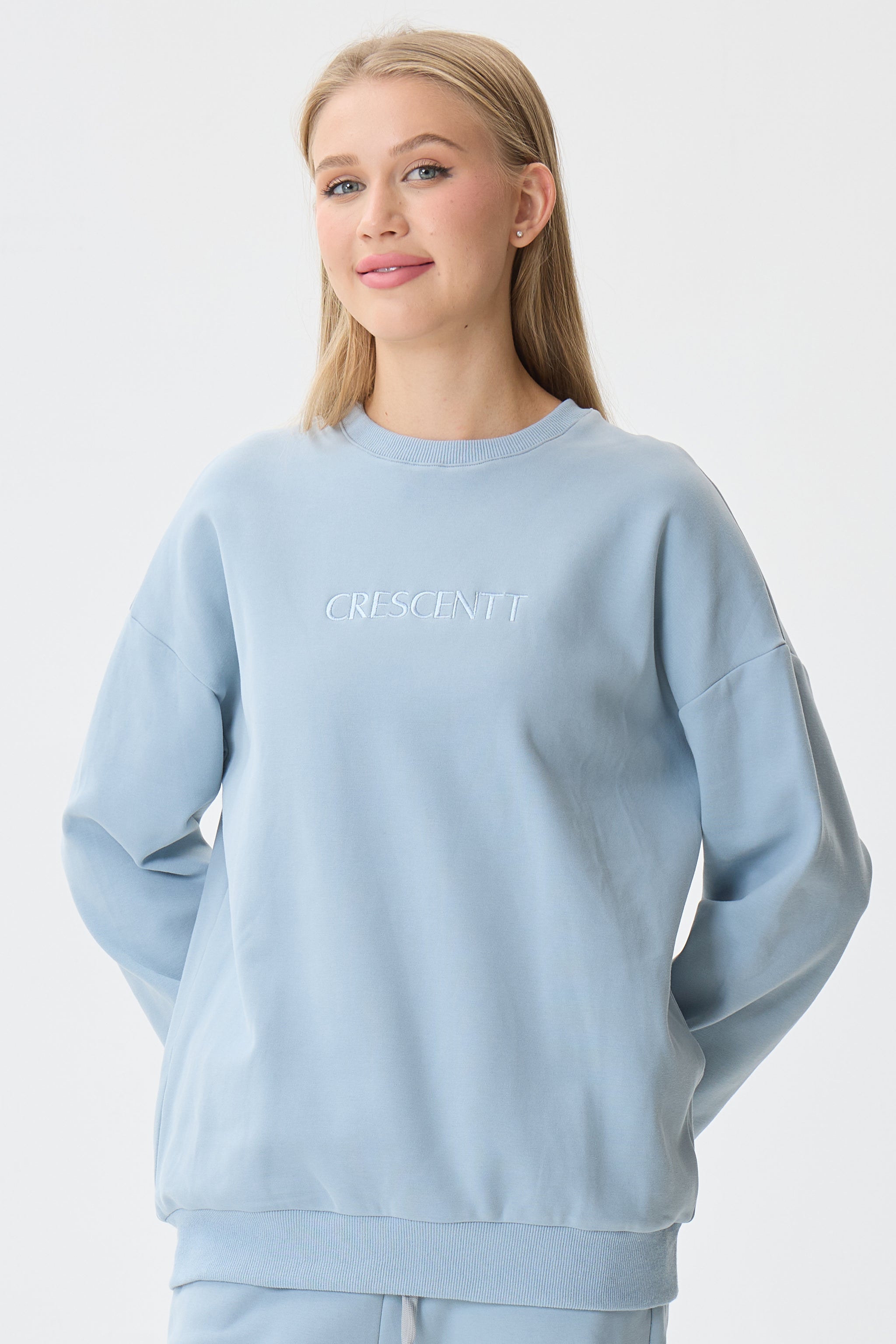 Gentle Azure Cloud Luxe™ Athleisure Soft Lounge Set - Crescentt
