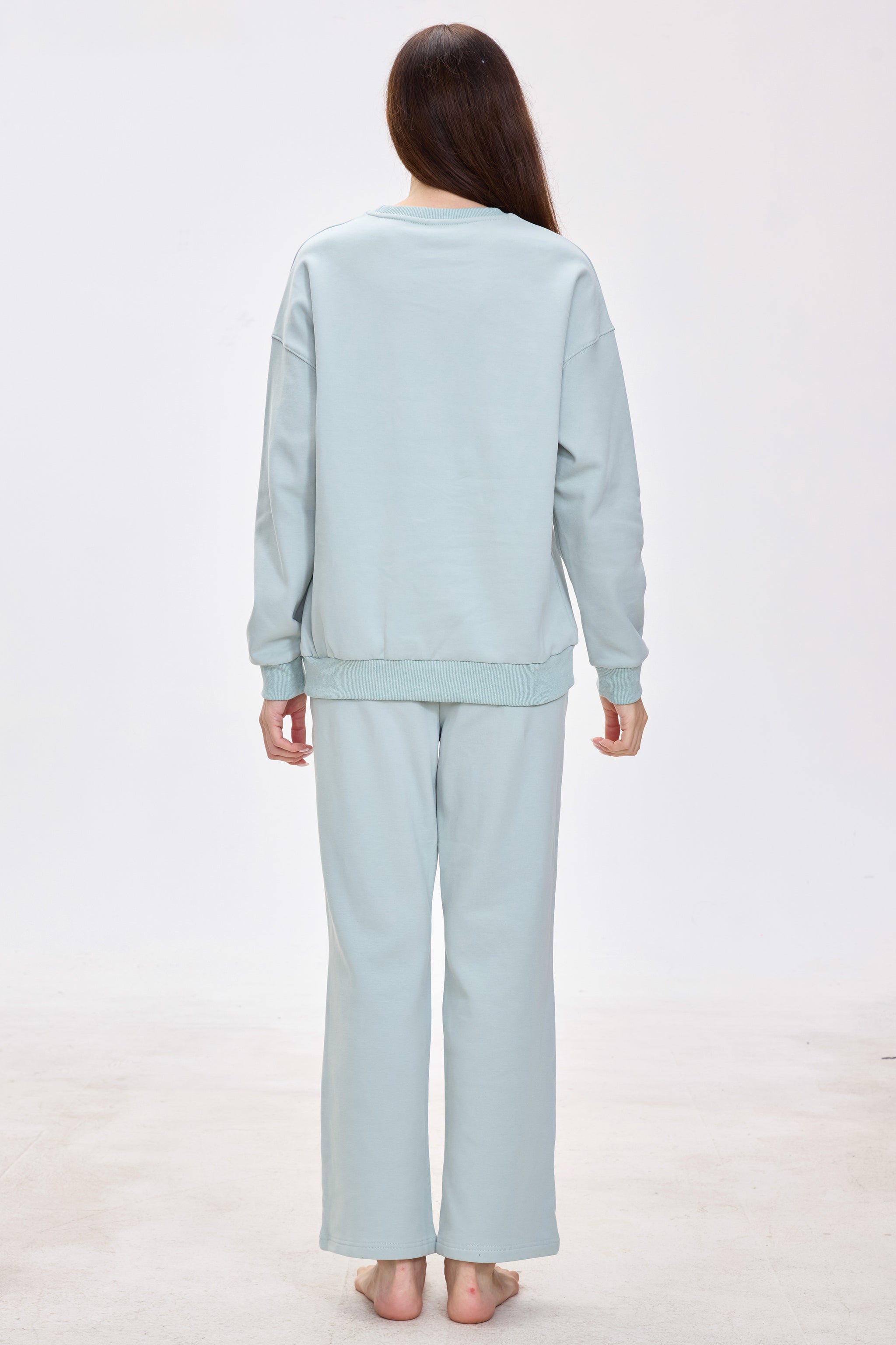 Eucalyptus Cloud Luxe™ Athleisure Soft Lounge Set - Crescentt