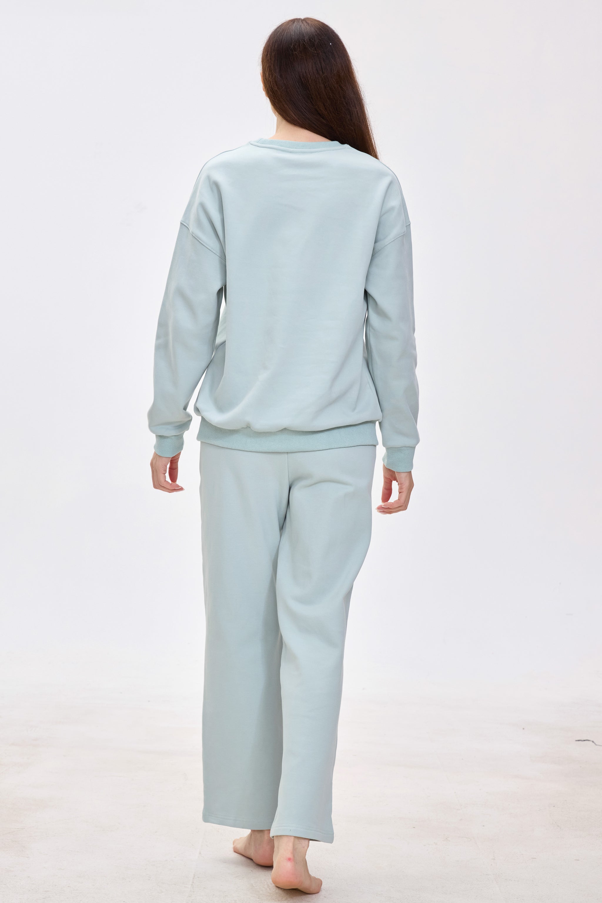 Eucalyptus Cloud Luxe™ Athleisure Soft Lounge Set - Crescentt