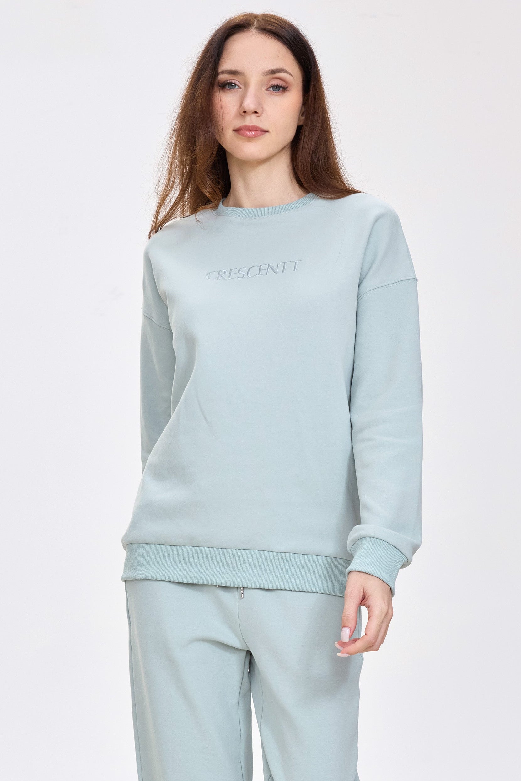 Eucalyptus Cloud Luxe™ Athleisure Soft Lounge Set - Crescentt