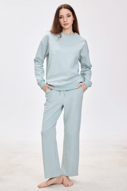 Eucalyptus Cloud Luxe™ Athleisure Soft Lounge Set