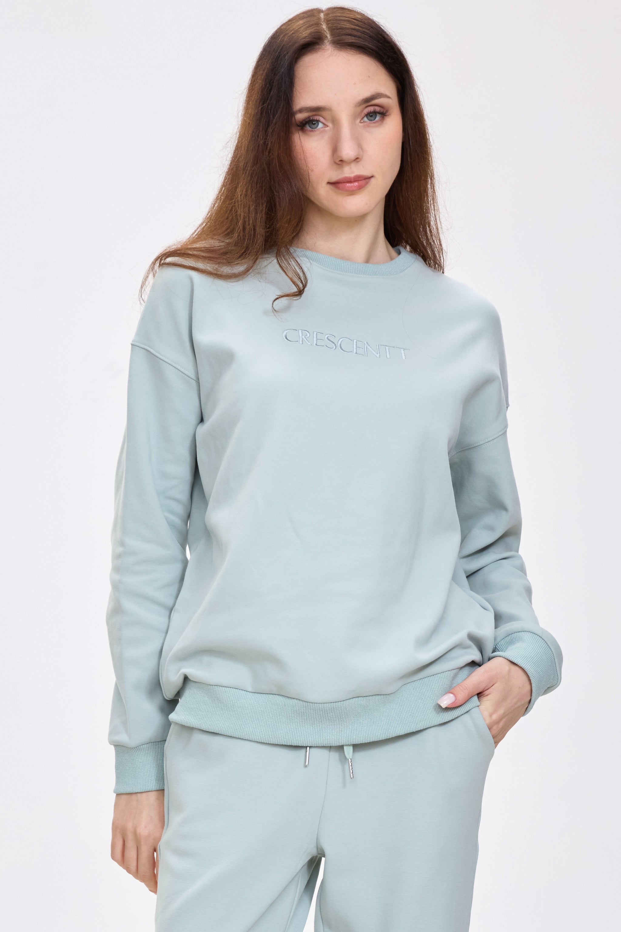 Eucalyptus Cloud Luxe™ Athleisure Soft Lounge Set - Crescentt