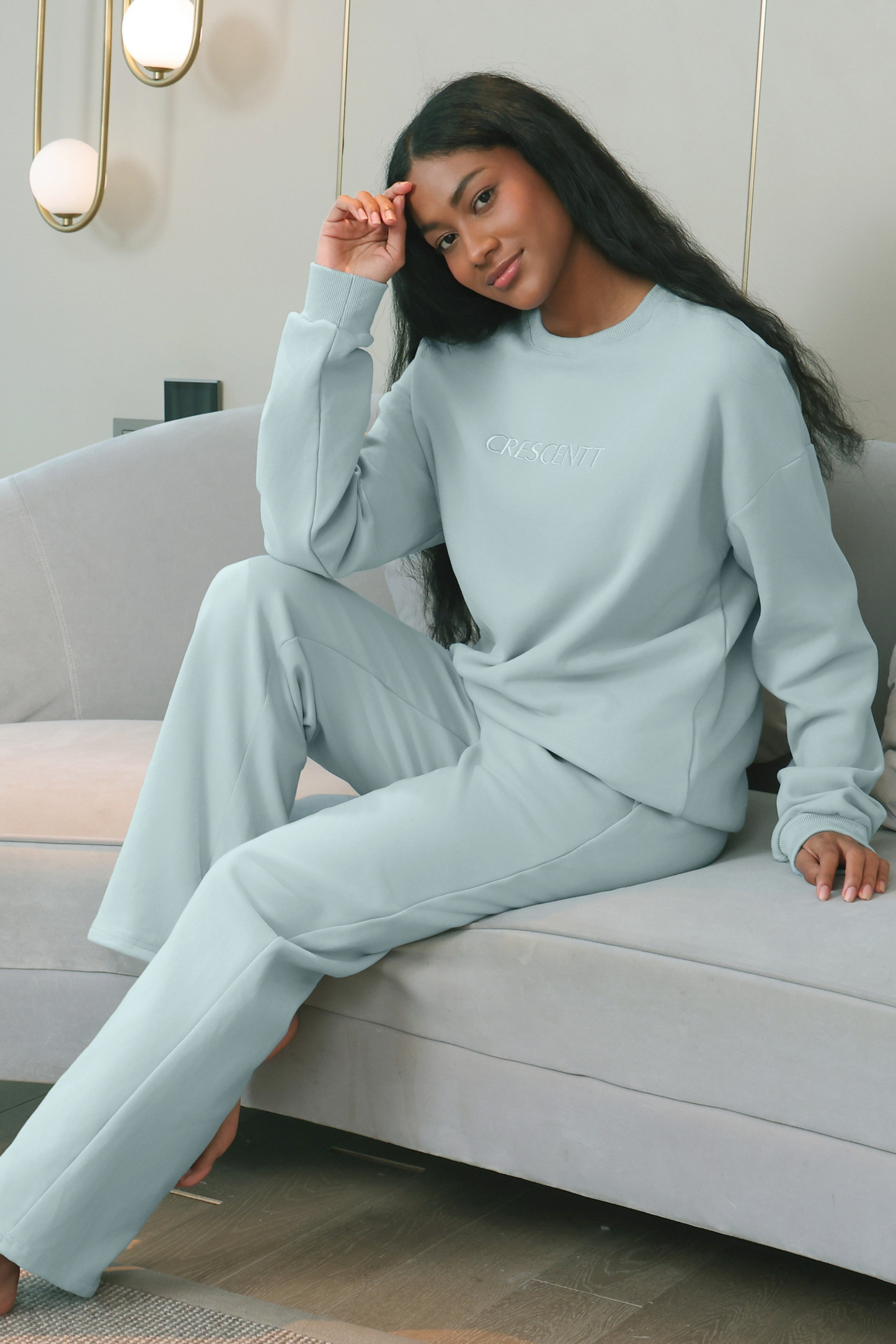 Eucalyptus Cloud Luxe™ Weiches Lounge-Set aus 95 % Baumwollfleece