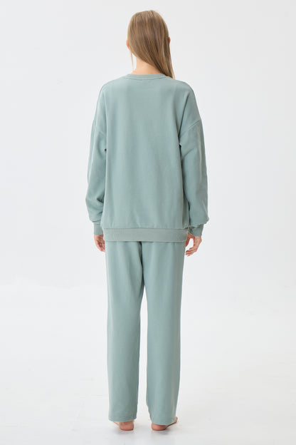 Misty Jade Cloud Luxe™ Athleisure Soft Lounge Set