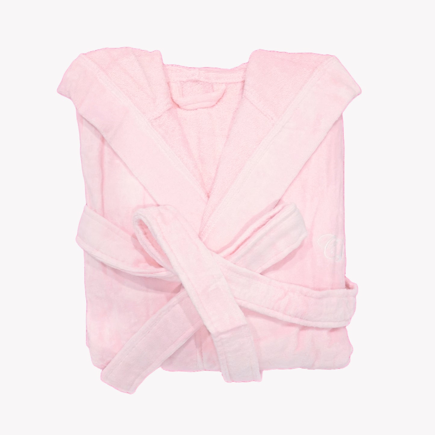 Velvetica™ Luxury Bathrobe - Hooded (Baby Pink)