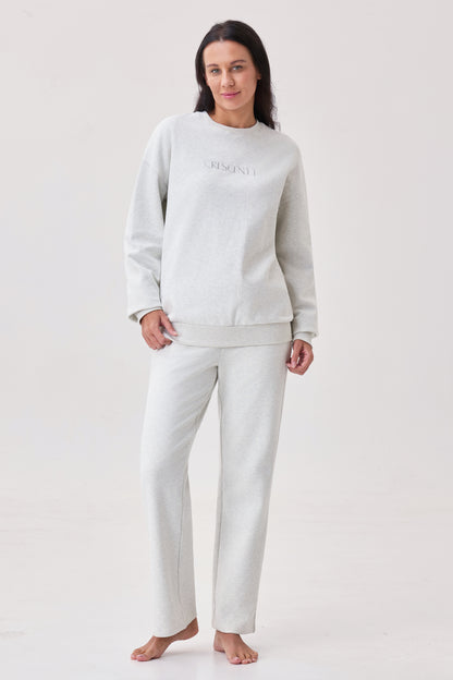 Moonstone Cloud Luxe™ Soft Lounge 95% Cotton Fleece Set