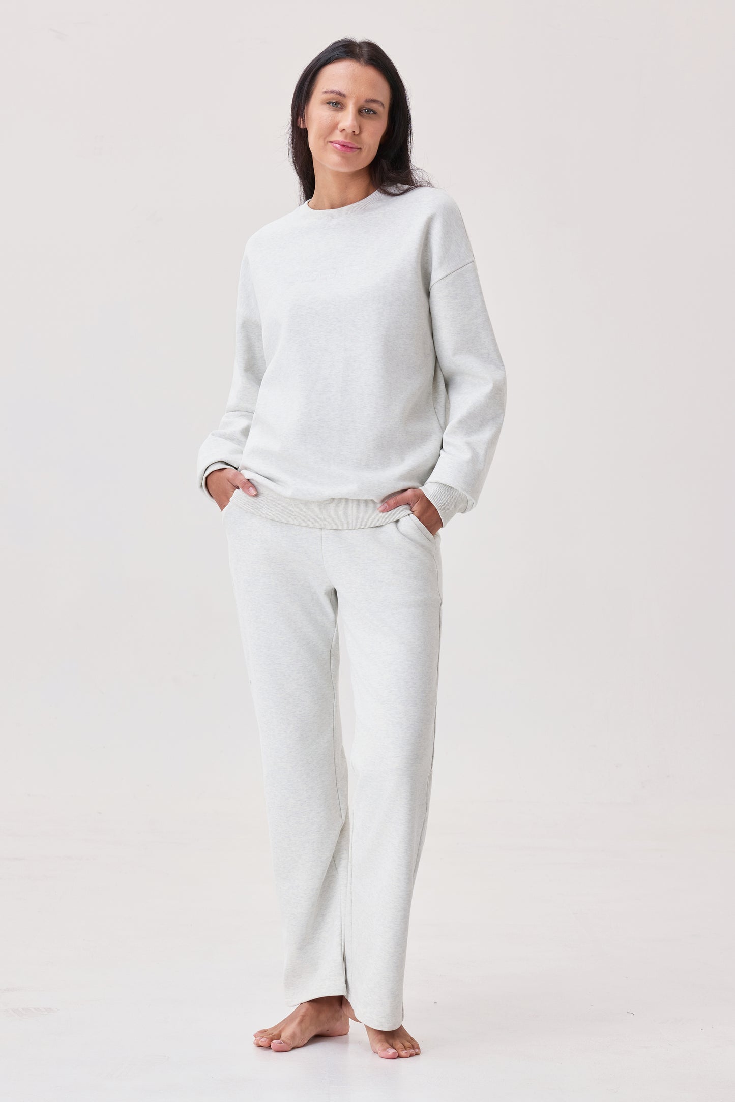 Moonstone Cloud Luxe™ Soft Lounge 95% Cotton Fleece Set