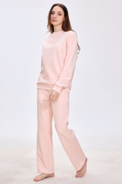 Peach Blossom Cloud Luxe™ Athleisure Soft Lounge Set