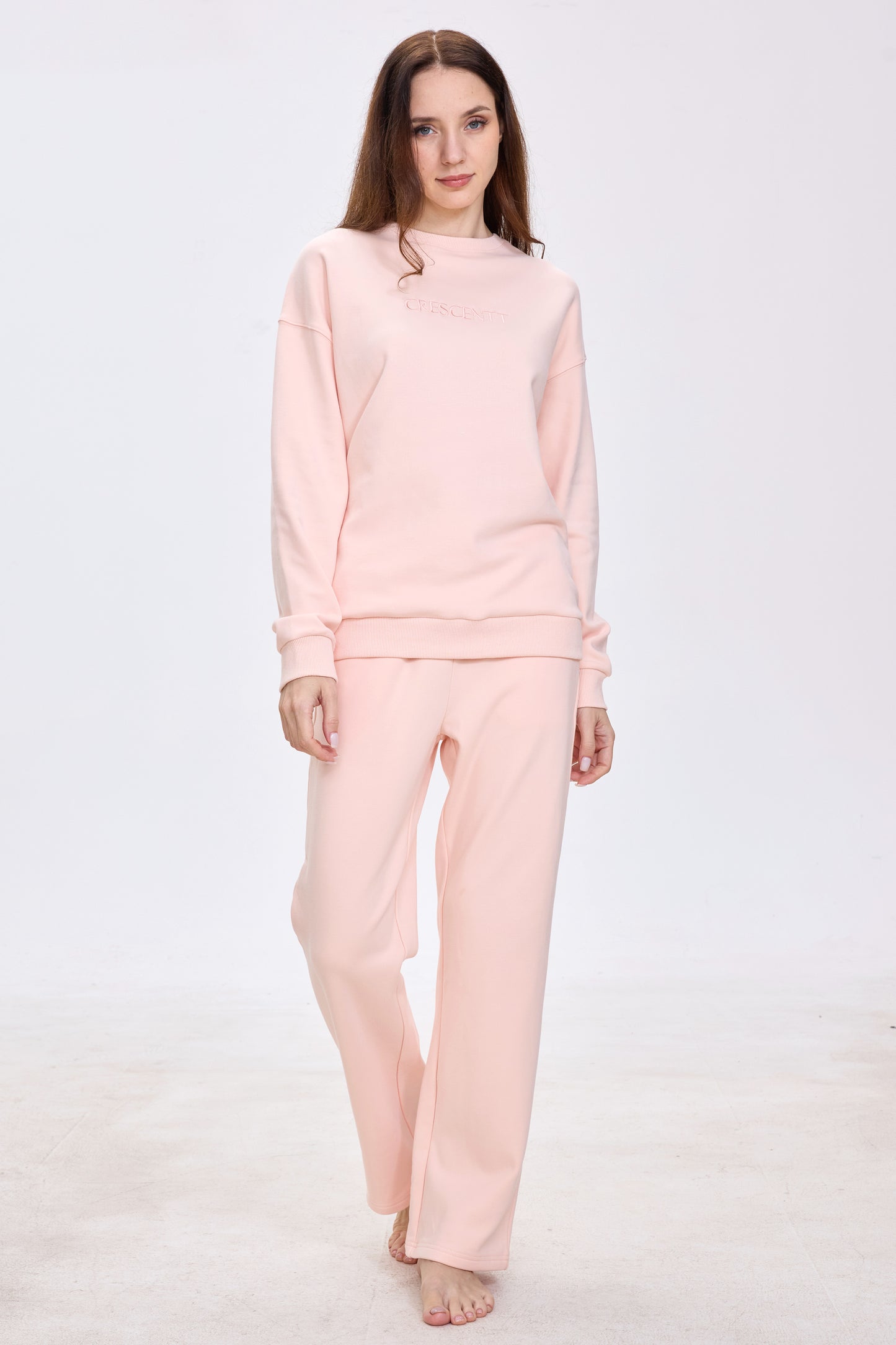 Peach Blossom Cloud Luxe™ Athleisure Soft Lounge Set