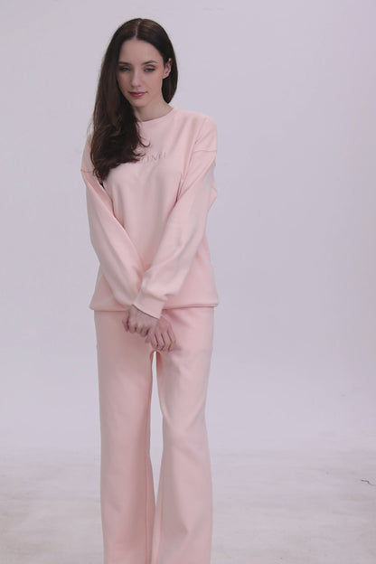 Peach Blossom Cloud Luxe™ Athleisure Soft Lounge Set