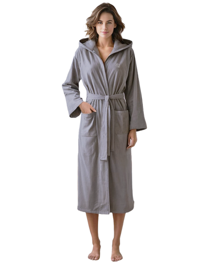 Luxury Microfiber Hooded Robe