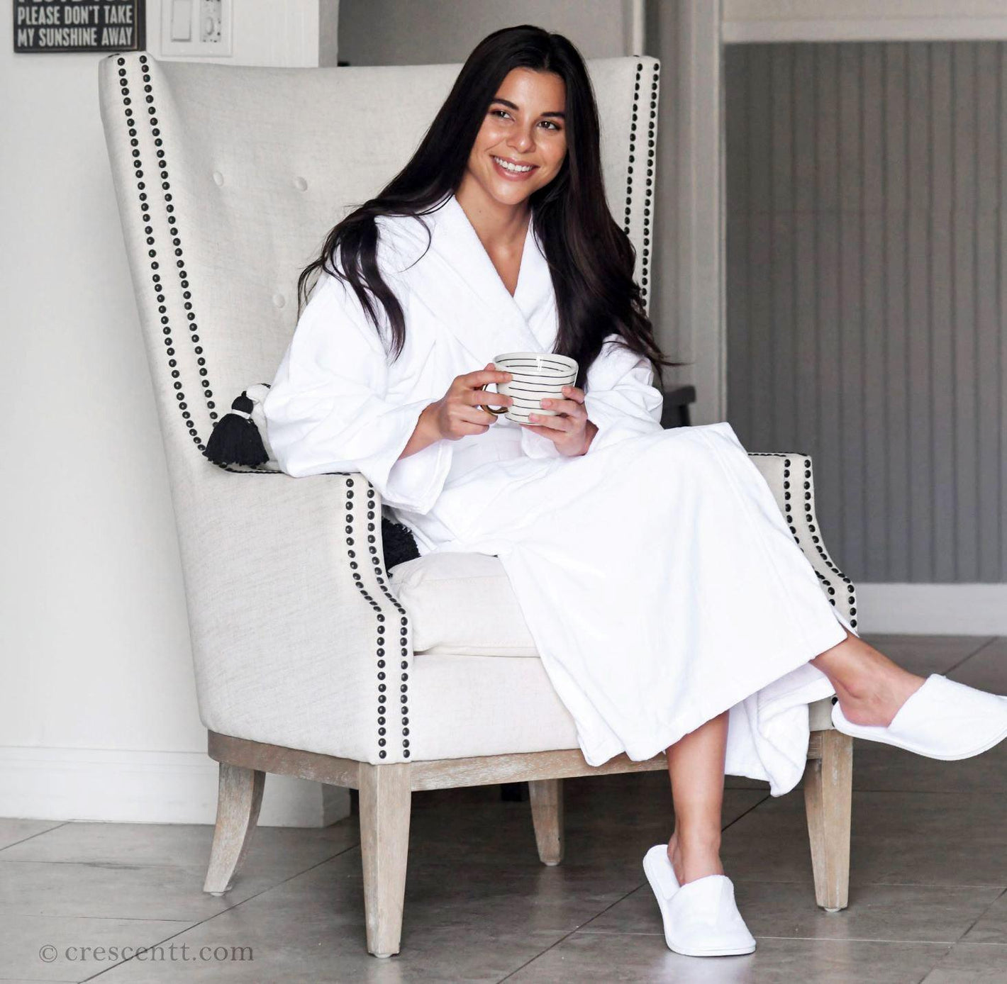 luxurious terry cotton robes