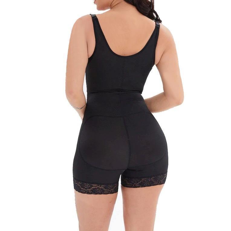 Core Compression Bodysuit - Full-Back Shapewear with Straps & Butt